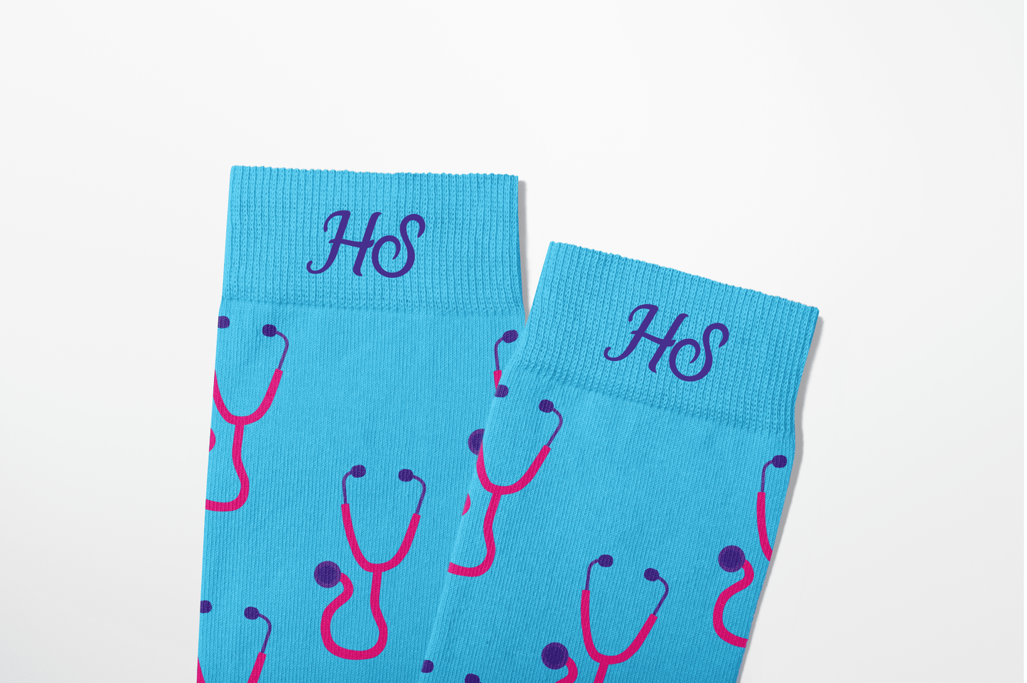 Stethoscoop Sok - Blauw
