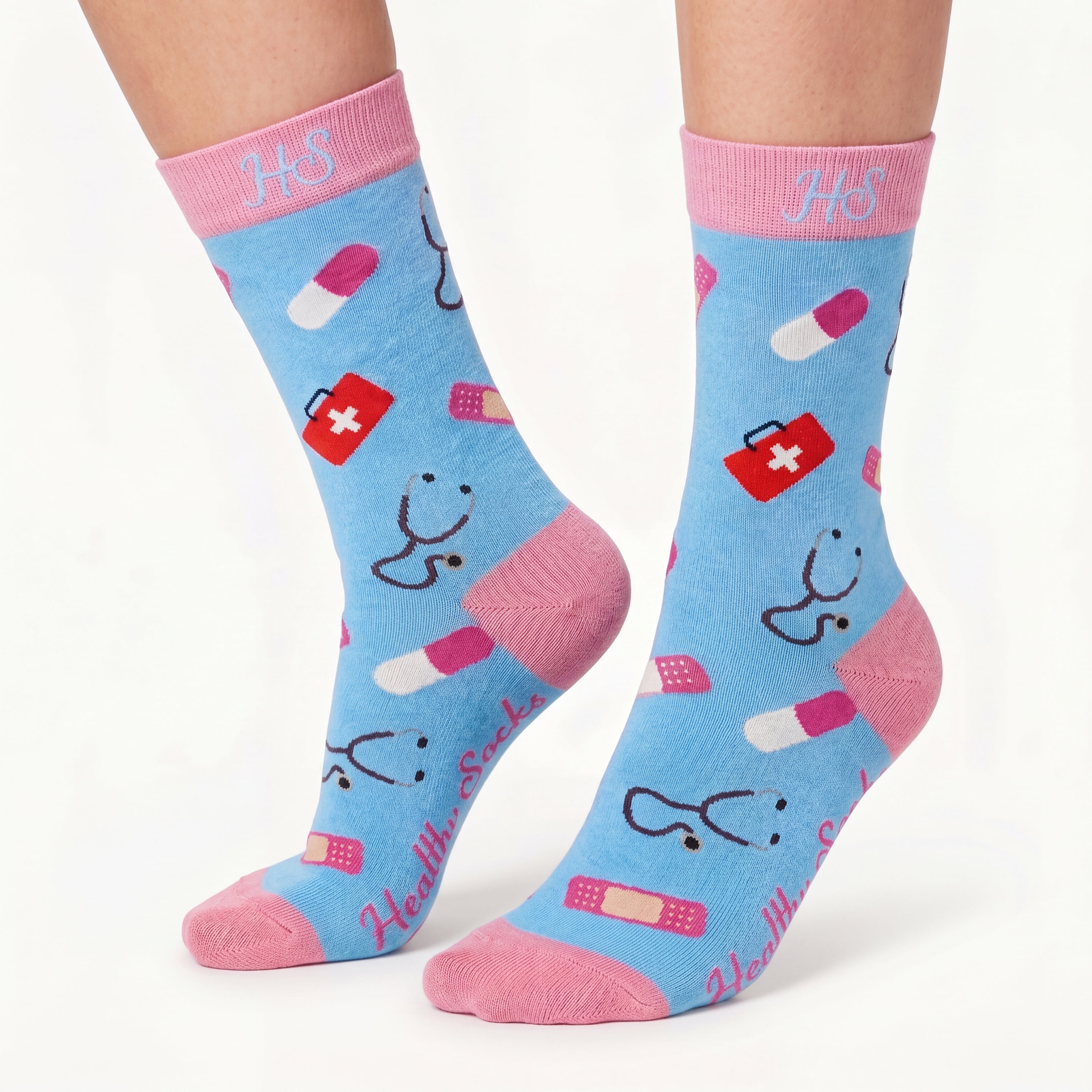 Nurse Socks – Pink Edition