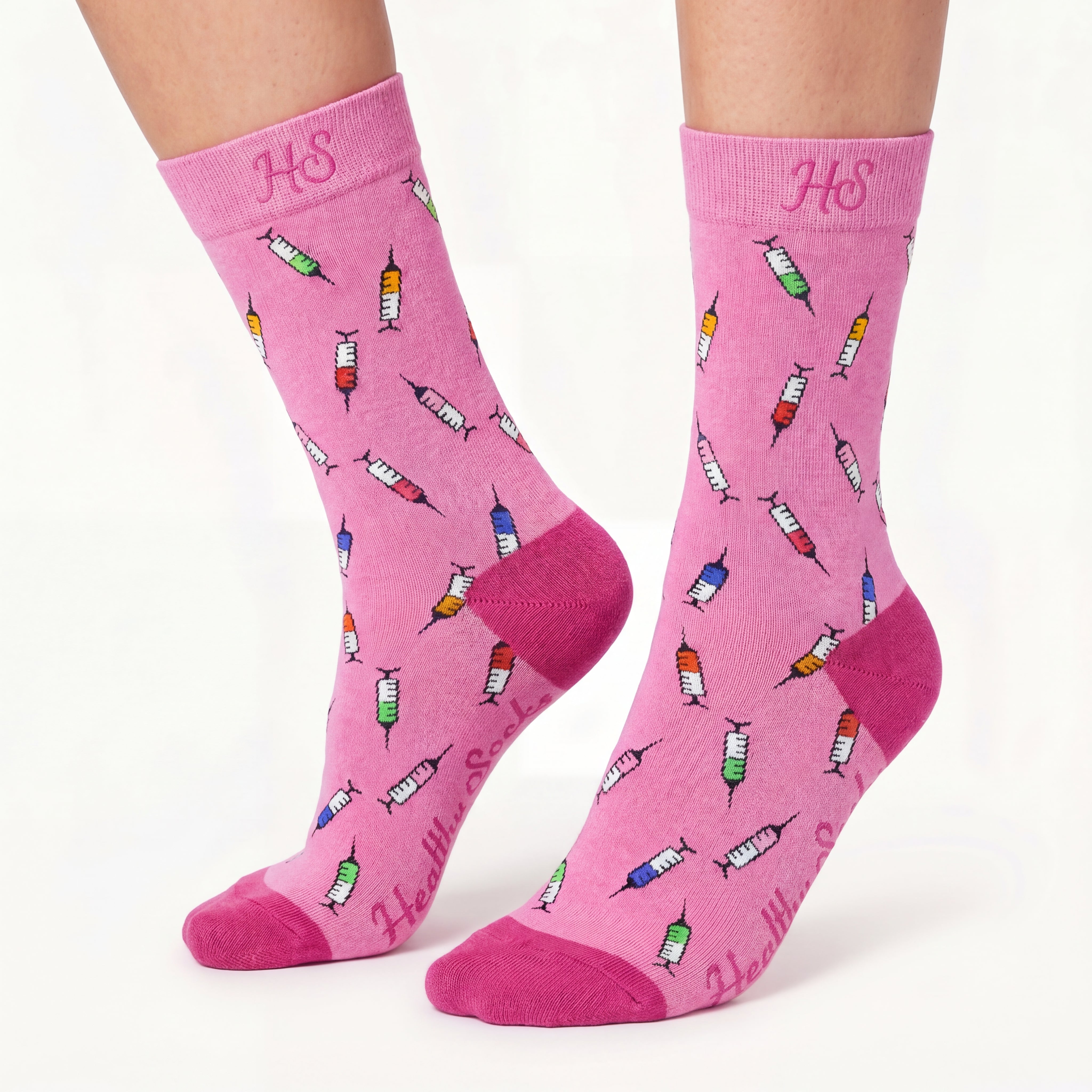 Syringe Socks – Pink Edition
