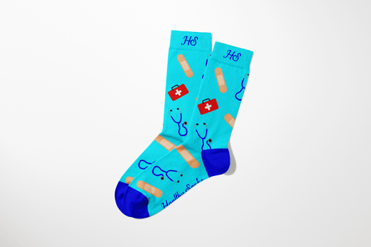Krankenschwester-Socke