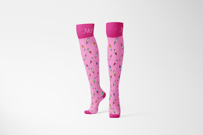 Compressie Spuitjes Sok - Roze