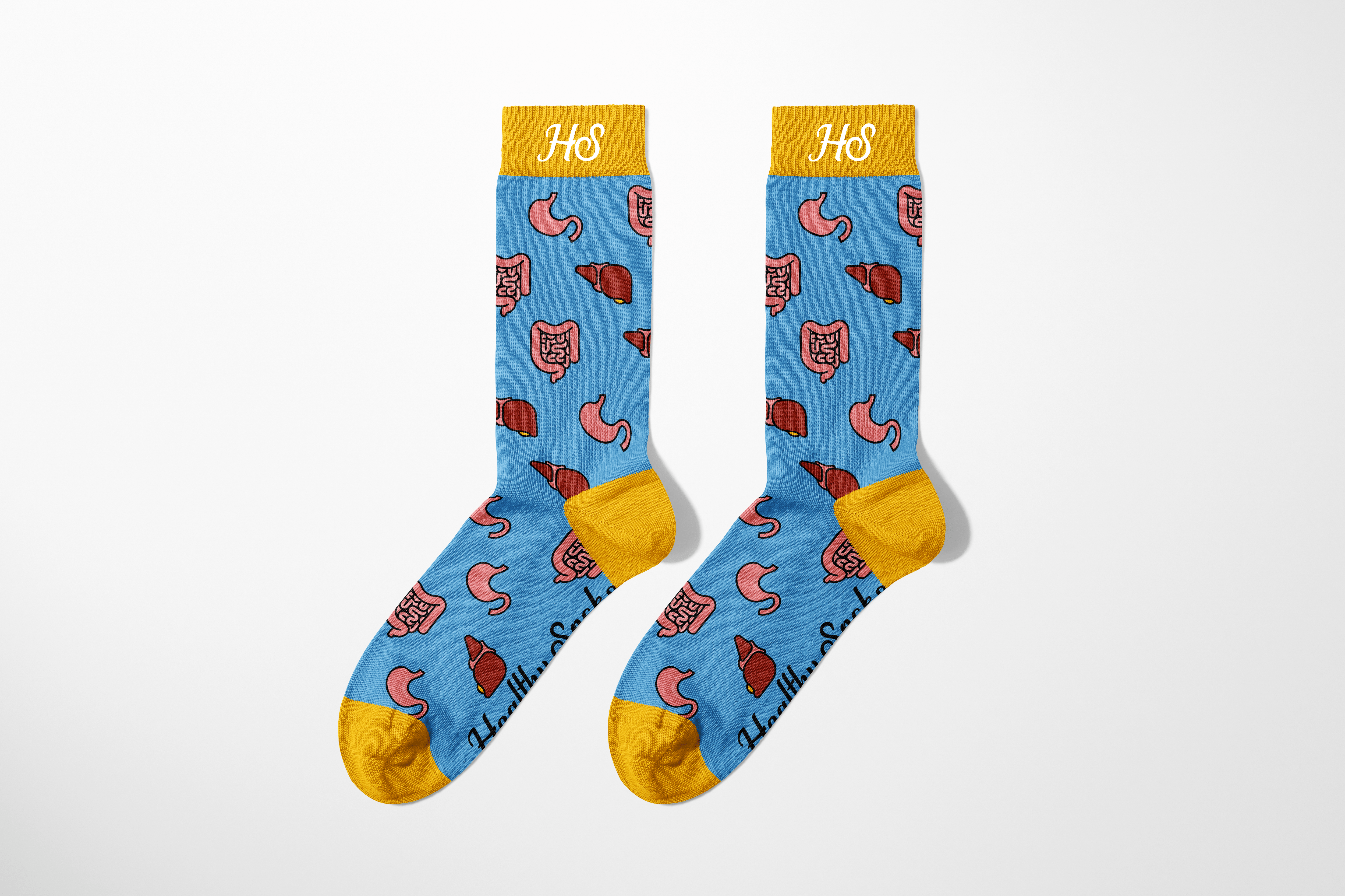 Gastrointestinal Socks – Blue Edition