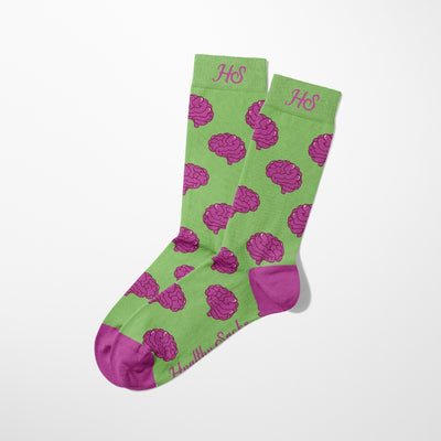 Cerebro-Socken – Grüne Edition