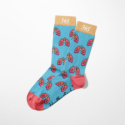 Lungen-Socken