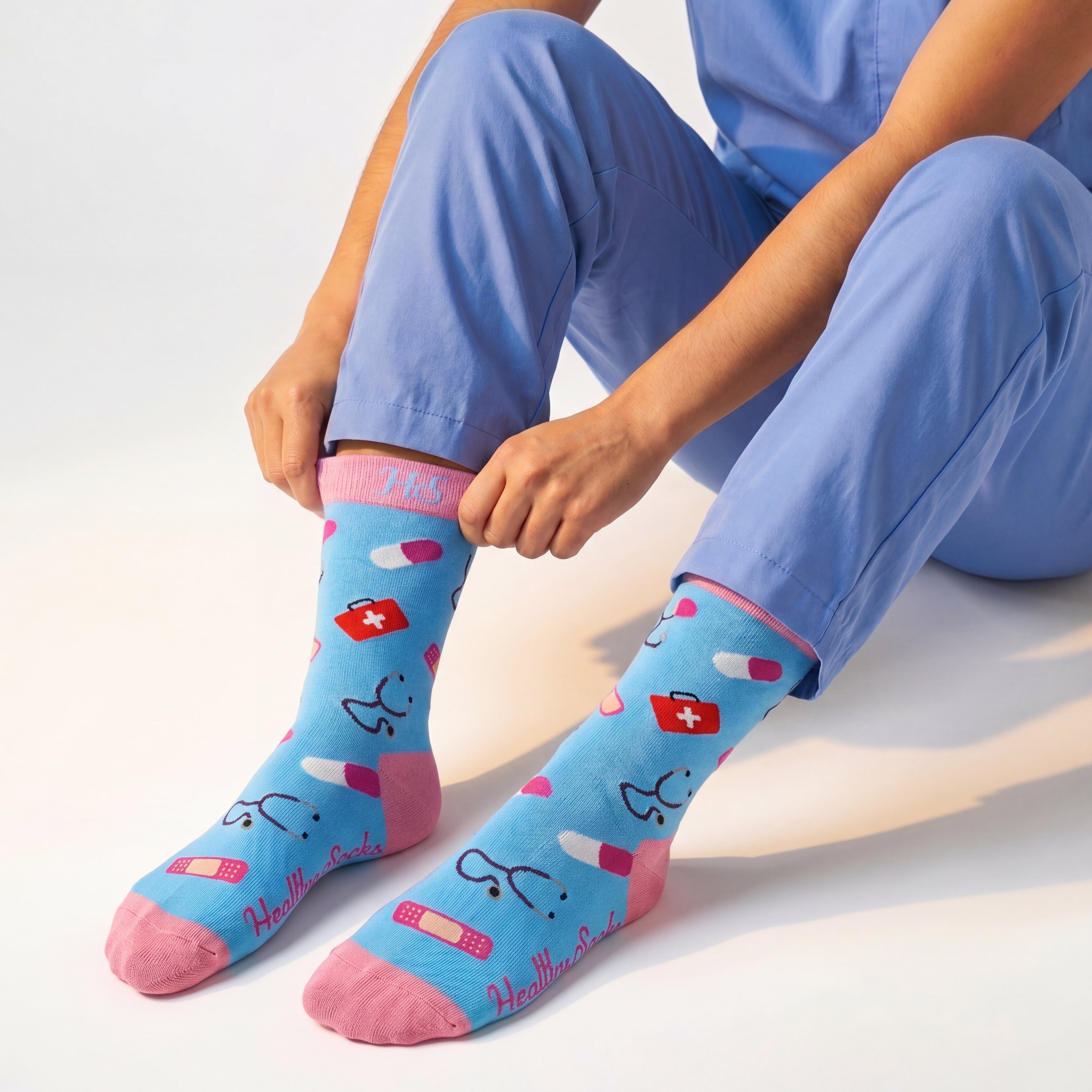 Nurse Socks – Pink Edition
