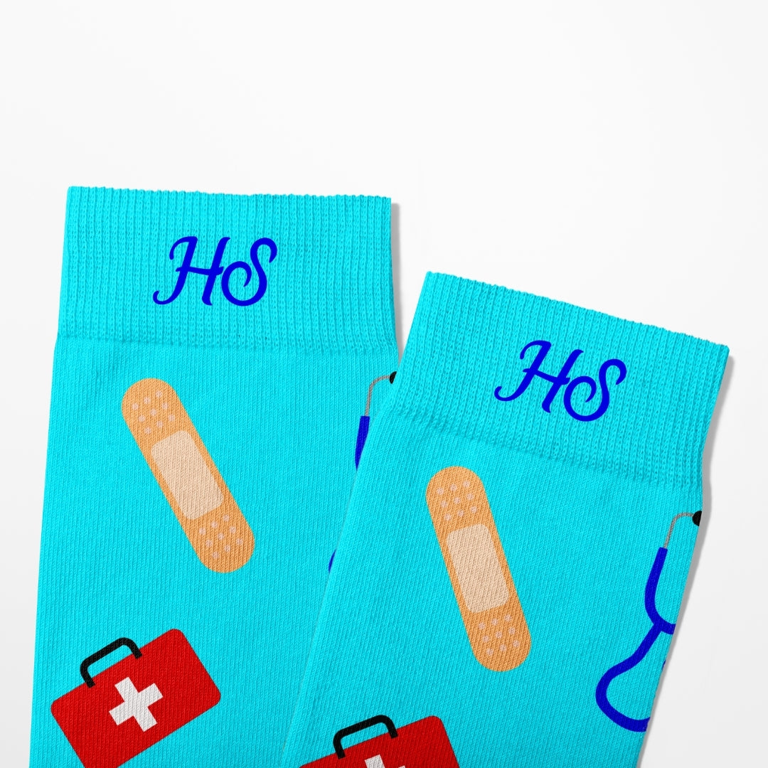 Nurse Socks – Blue Edition