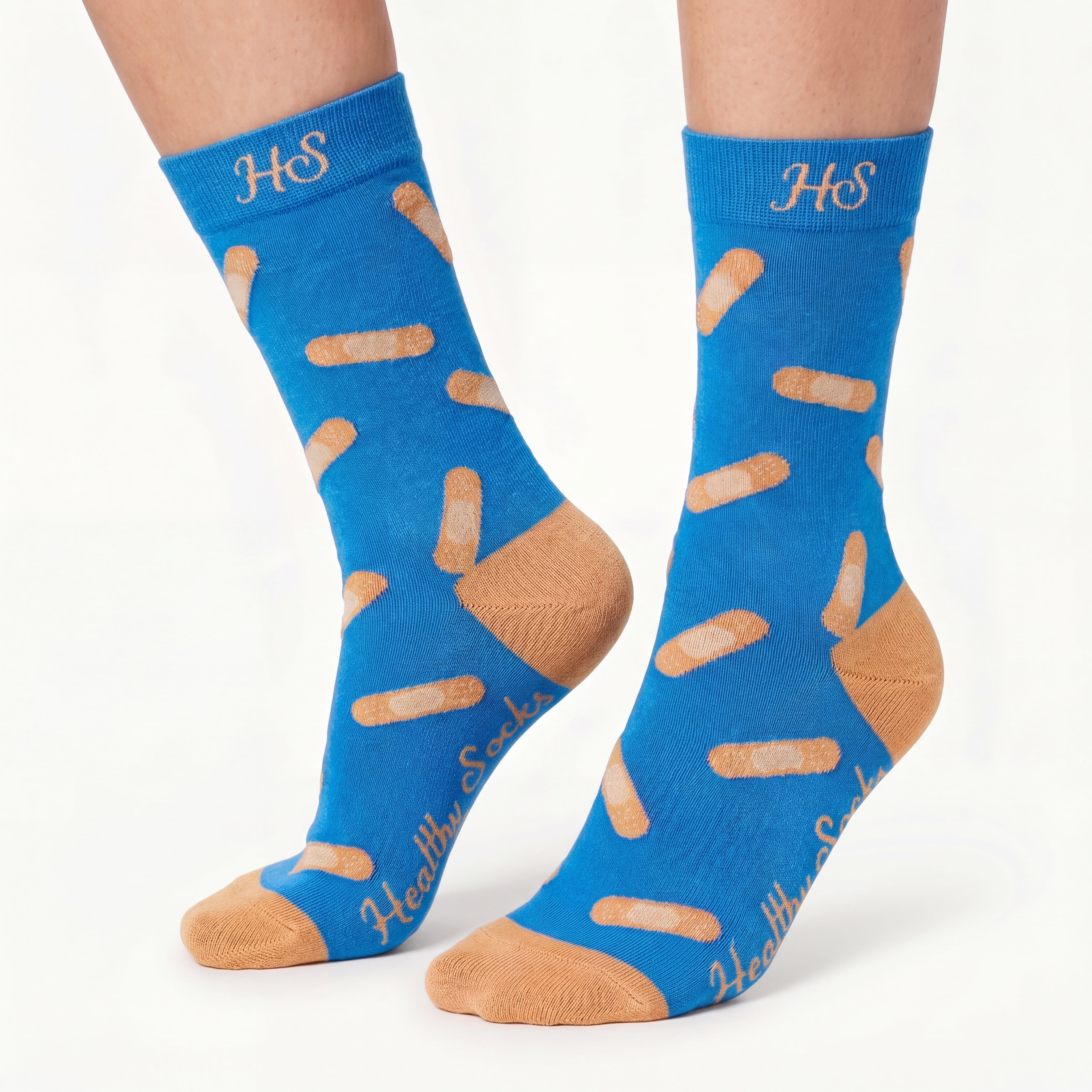 Plaster Socks – Blue Edition