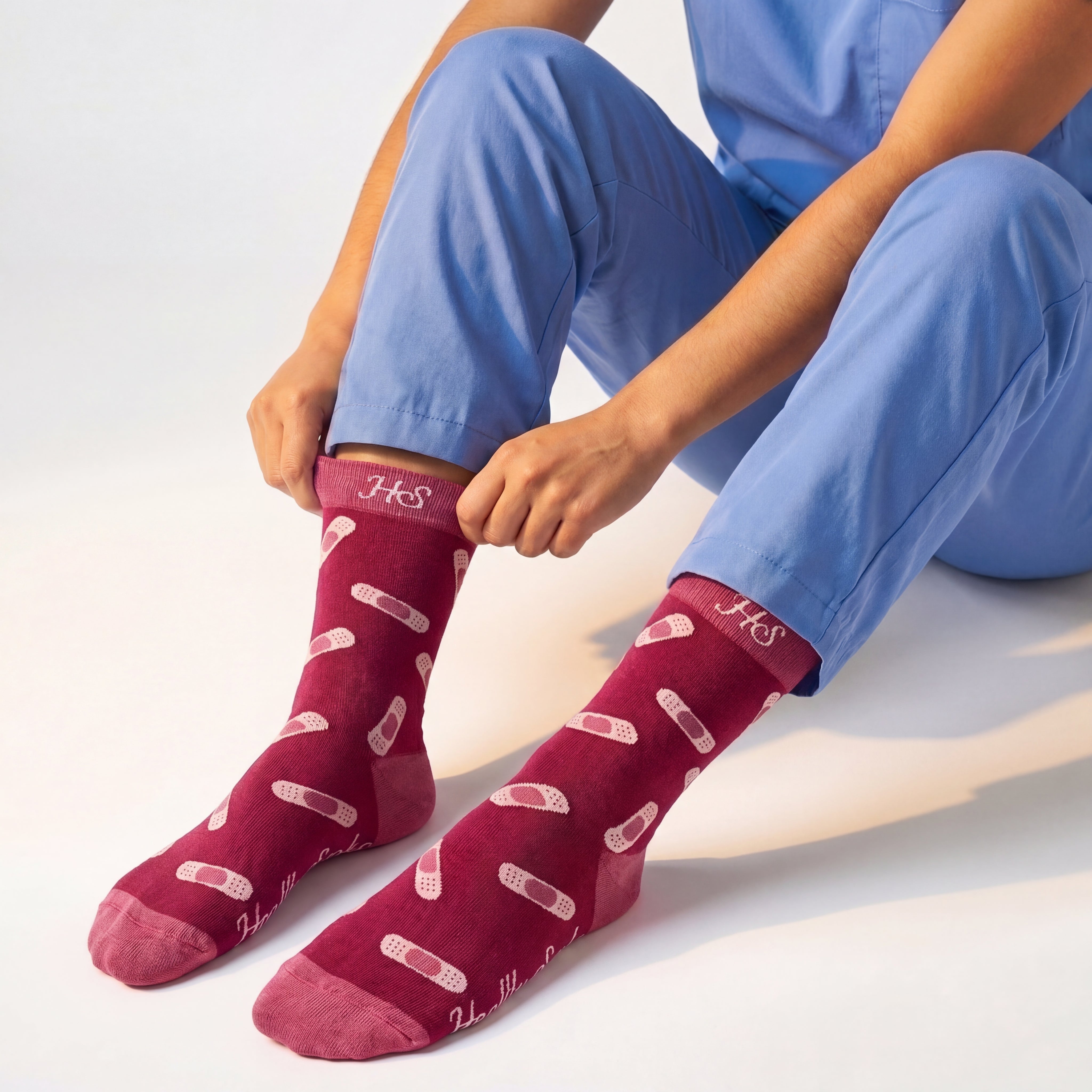 Plaster Socks – Pink Edition
