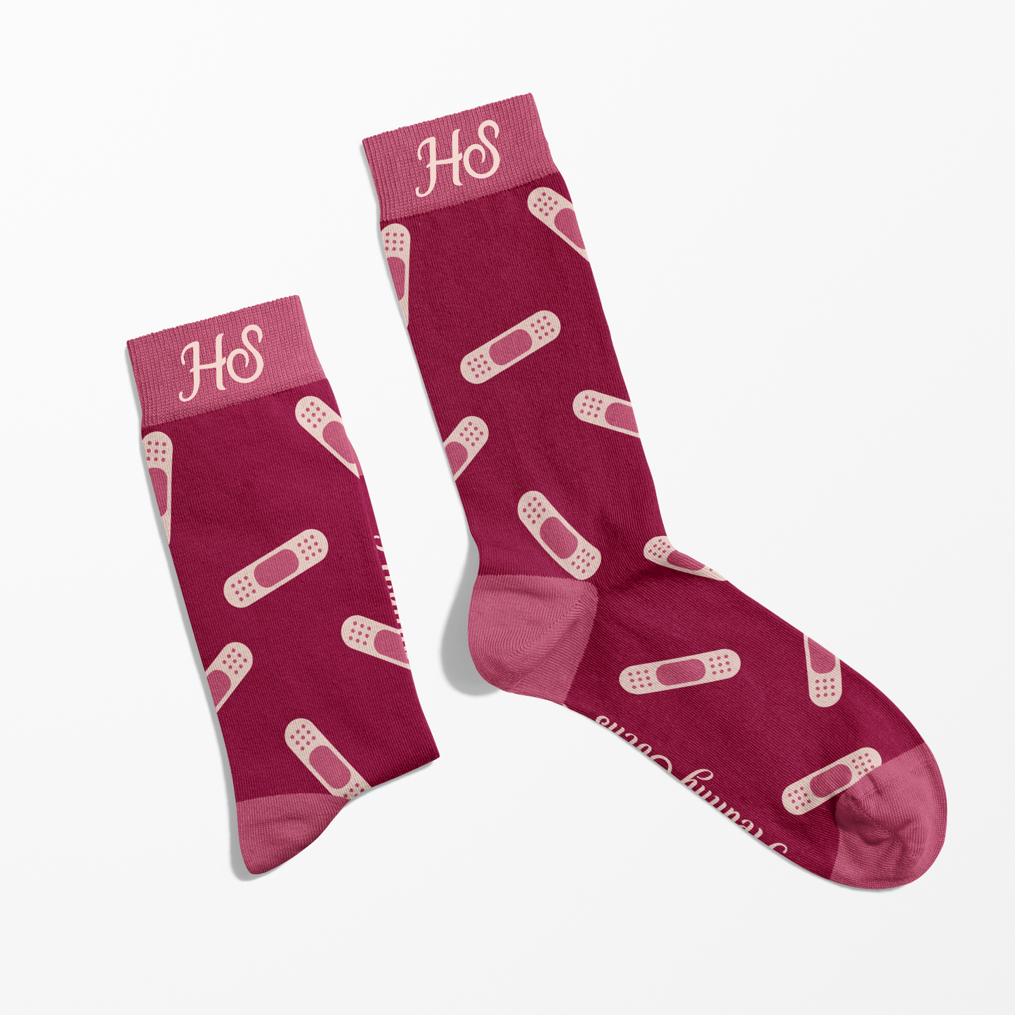 Gipssocke - Pink | Bequeme medizinische Socken für medizinisches Fachpersonal